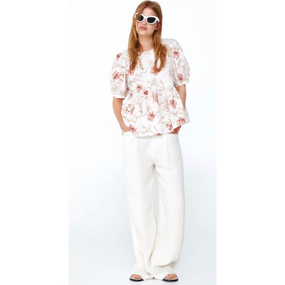 Zara Tops - ⬇️$35 Zara Floral Print Top Size Large